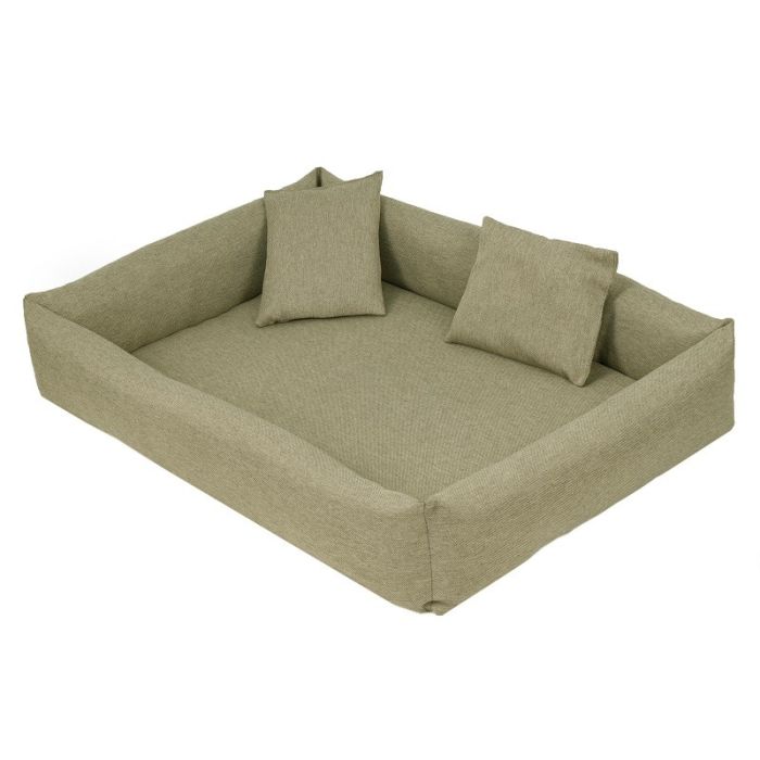 Лежанка БРУНО КОМФОРТ большая  вид 6 бежевый  ZooMoDa