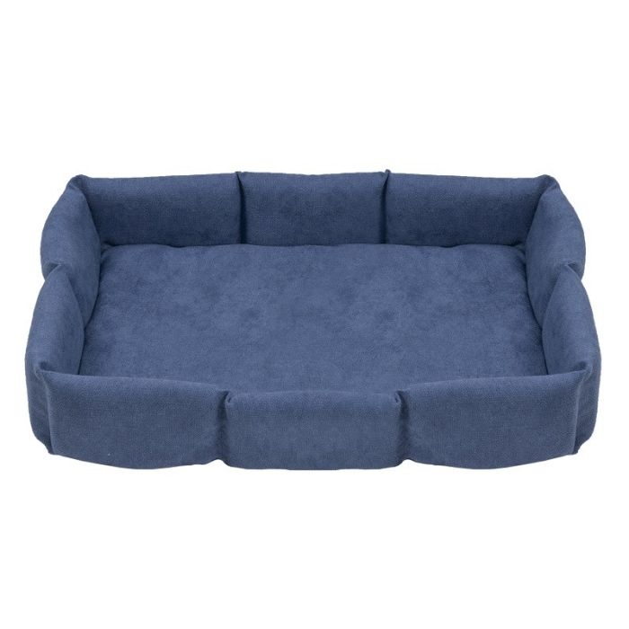 Лежанка ГУФФИ малая вид 2 тёмно-синий ZooMoDa