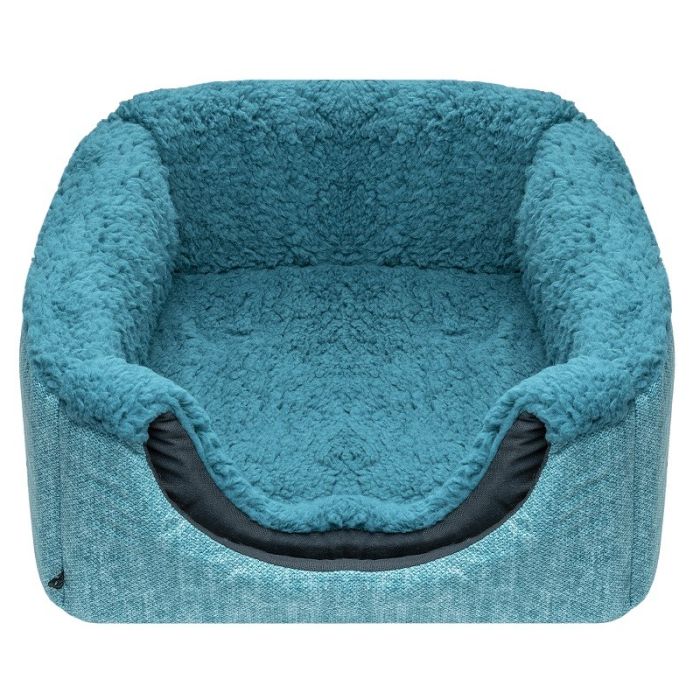 Дом КУБ-ТРАНСФОРМЕР КОМФОРТ малый вид 2 бирюзовый ZooMoDa