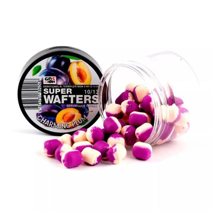 Бойлы GBS Baits Wafters 6*9мм Чарующая слива