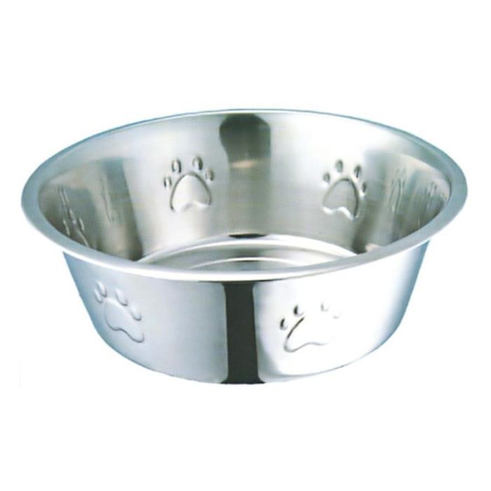 Миска металлическая рельефная эконом 1,9 л 2601D